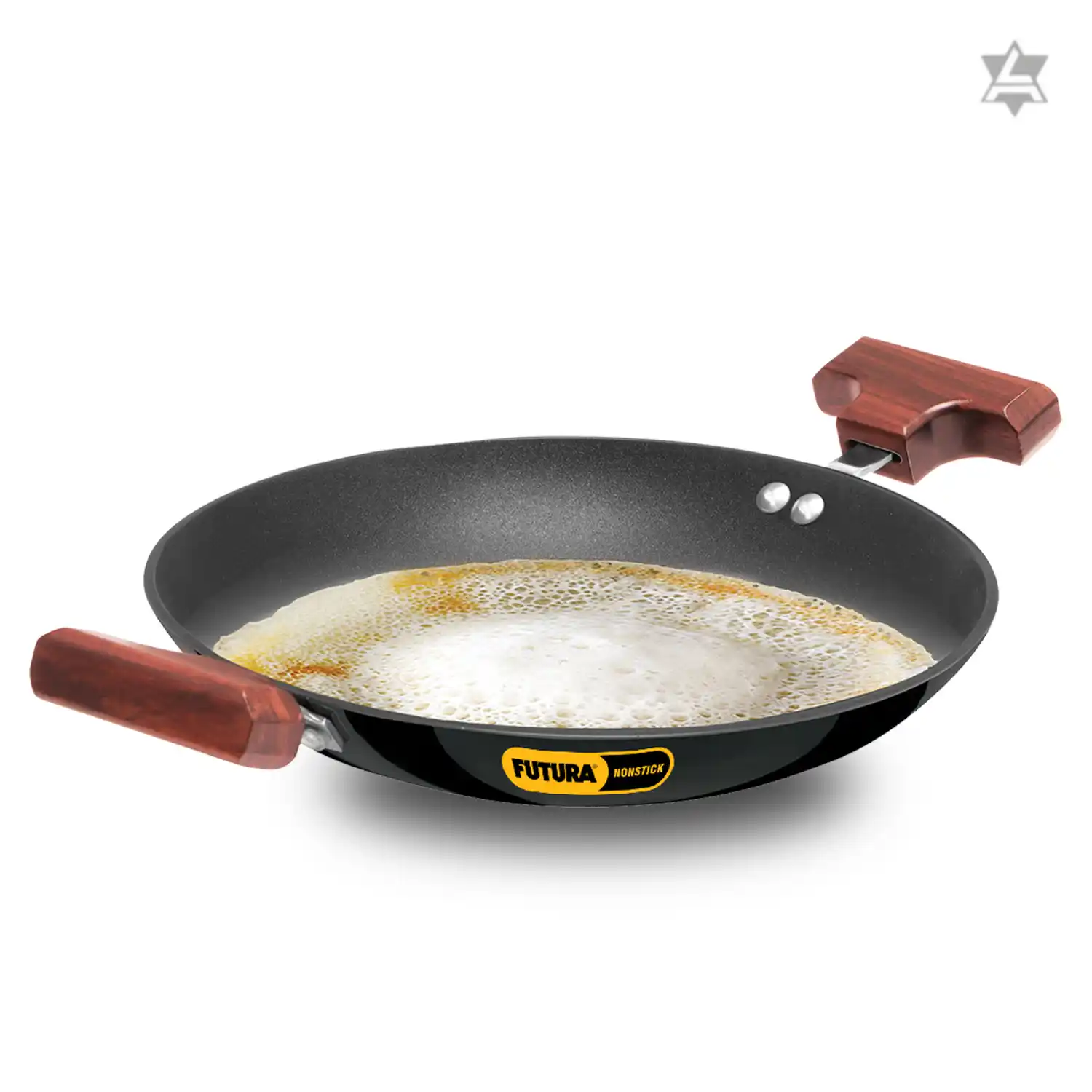 Hawkins Futura Appachatty - Breakfast Pan, Small Kadhai (NBFP09) Appachatty with Lid 0.9 L capacity 22 cm diameter 